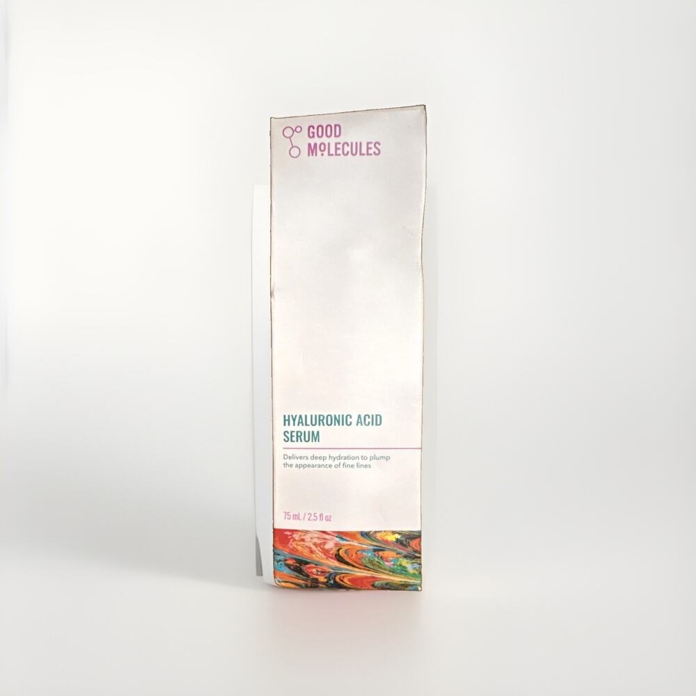 Good Molecules Hyaluronic Acid Hydrating Face Serum Moisturizer 2.5 fl oz